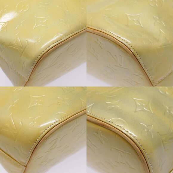 LOUIS VUITTON Monogram Vernis Houston Hand Bag Gris M91053 - Picture 10 of 13